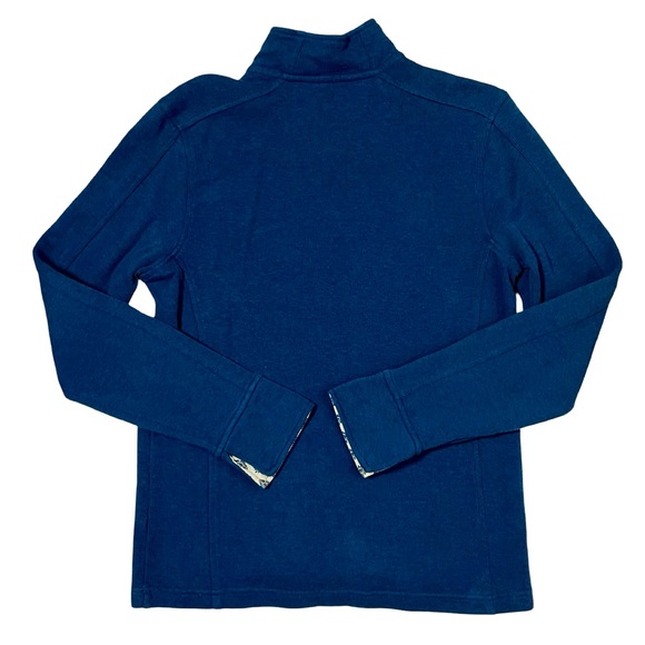 Orvis Softest French Rib Quarter Zip Pullover Sweater Size Small - Picture 4 of 4